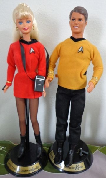 Barbie & Ken - Star Trek (conjunto)