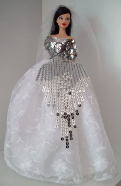 Barbie - Vestidos de Festa Fashion (MODELO 5)