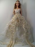 Barbie - Vestidos de Festa Fashion (MODELO 1)