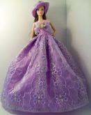 Barbie - Vestidos de Festa Fashion (MODELO 3)