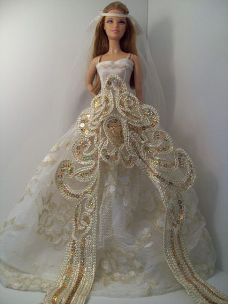 Barbie - Vestidos de Festa Fashion (MODELO 1)